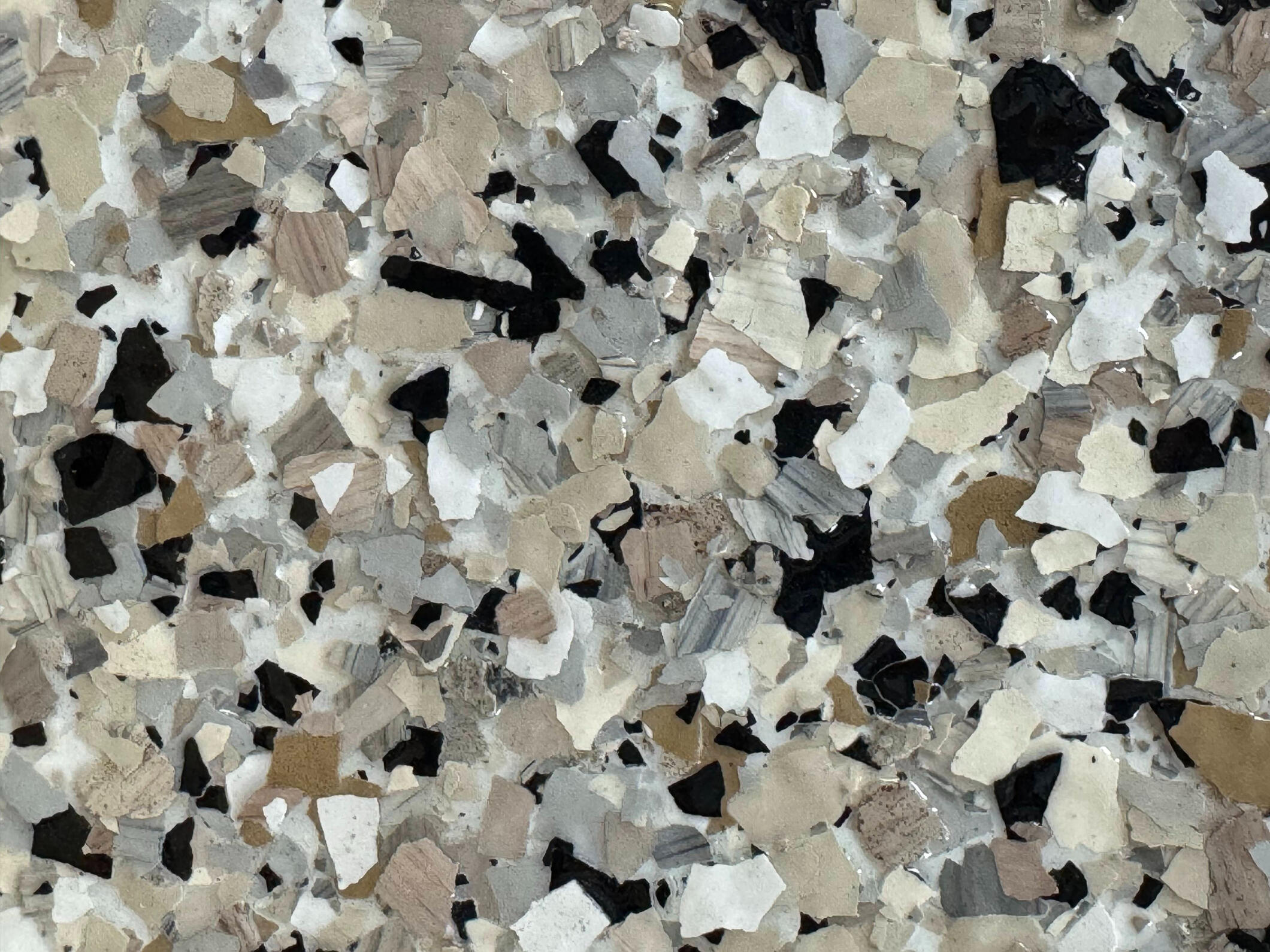Sand Storm Epoxy Chip Sample