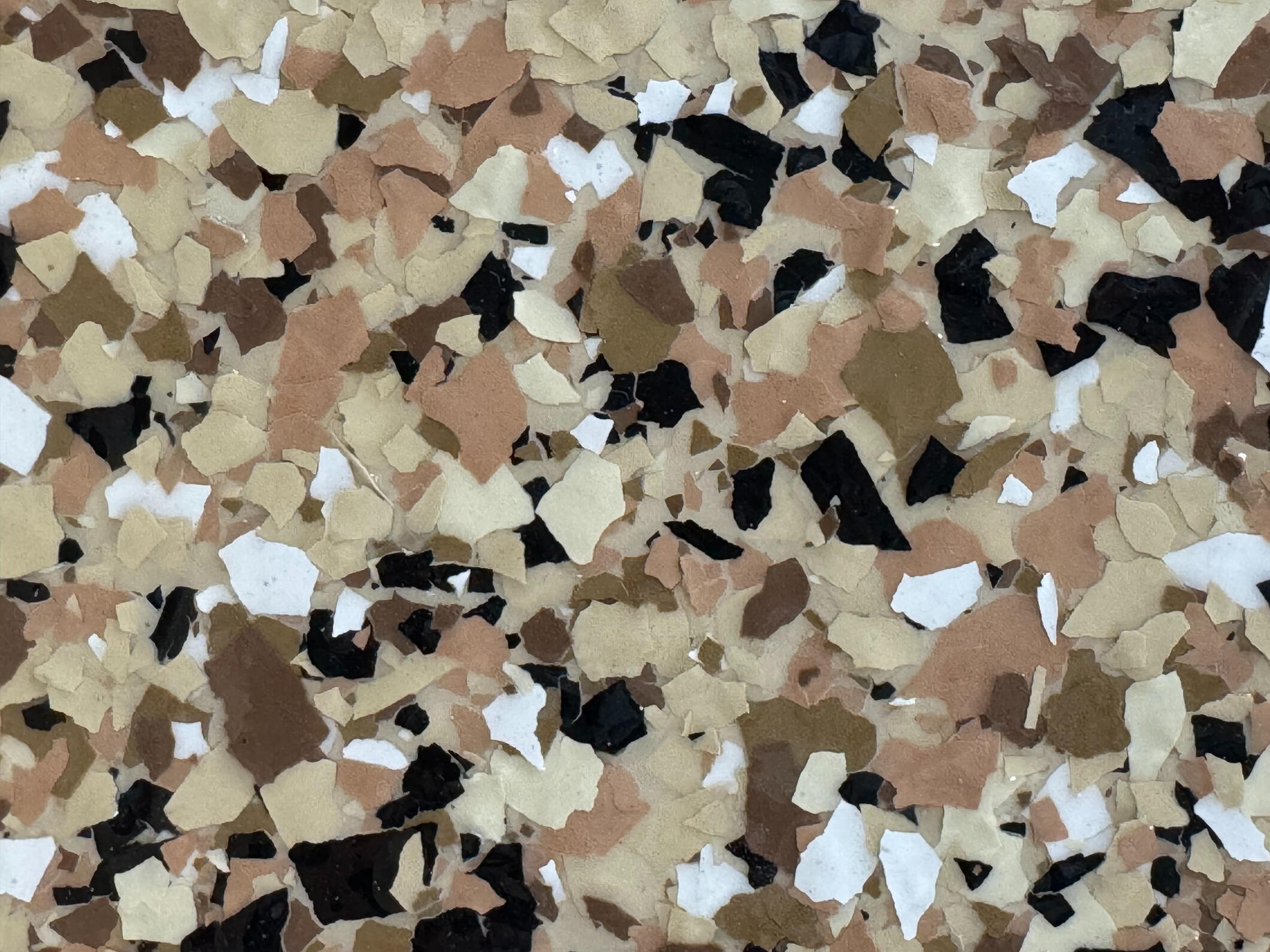 Carefree Tan Epoxy Chip Sample